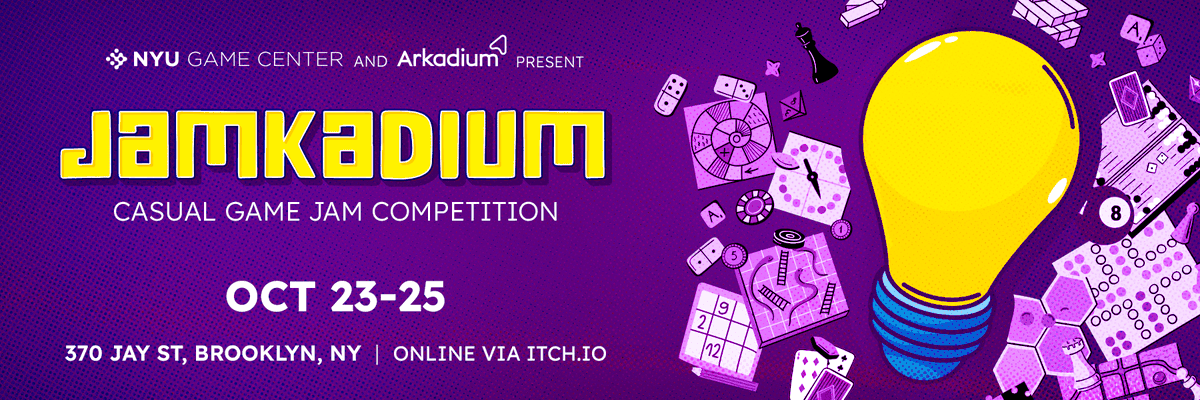 KennyisGaming's tweet photo. Game devs, your official stage is ready. It’s time to showcase your craft at JAMKADIUM.

This @Arkadium game jam has been running for over 20 years, with first-time jammers and seasoned game devs facing off for a chance to win $$ and have their game published.

The @NYUGameCenter will be hosting the live event, but virtual participation is also an option. All in-person and virtual jammers must sign up using this link: https://t.co/MyQASKl3ZX

May the best game dev win. Oct 23-24.