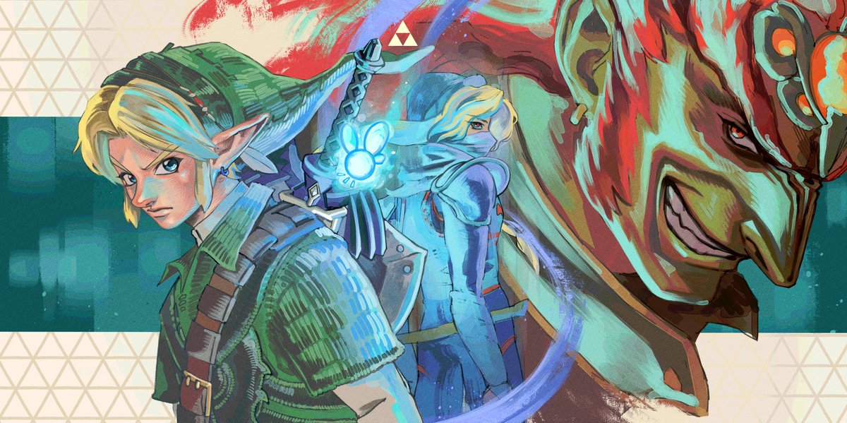 Trope_Art's tweet photo. Ocarina of Time https://t.co/yibGQVHau5