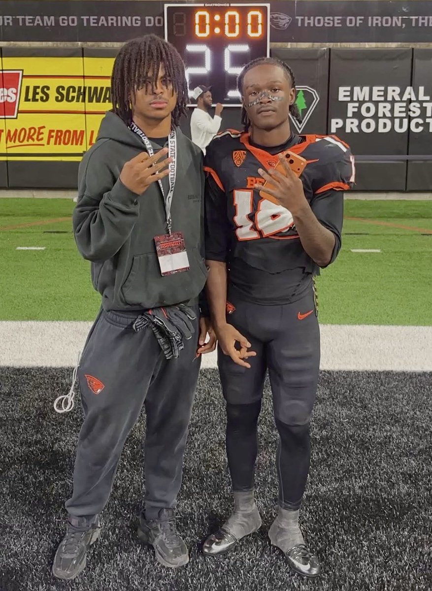 CKennedy247's tweet photo. NEW: Oregon State has become a ‘completely different program’ since Kaden Johnson got the offer

The 4️⃣⭐️ CB talks his visit, meeting Jesse Legree &amp; #GoBeavs’ rise, plus the impact on his recruitment…

👀📝- https://t.co/h3KoYJQ1Wn https://t.co/slw8lmcVfm