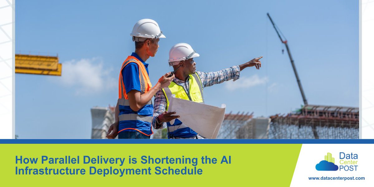 datacenterpost's tweet photo. Traditional data center construction can take 24–36 months. #Mod42’s parallel delivery model runs site prep and factory fabrication simultaneously, targeting deployment in under 7 months. Learn how: https://t.co/9IdEp99e1n #AIInfrastructure #iMPR #DataCenterPOST https://t.co/ZPqHHYVzUy