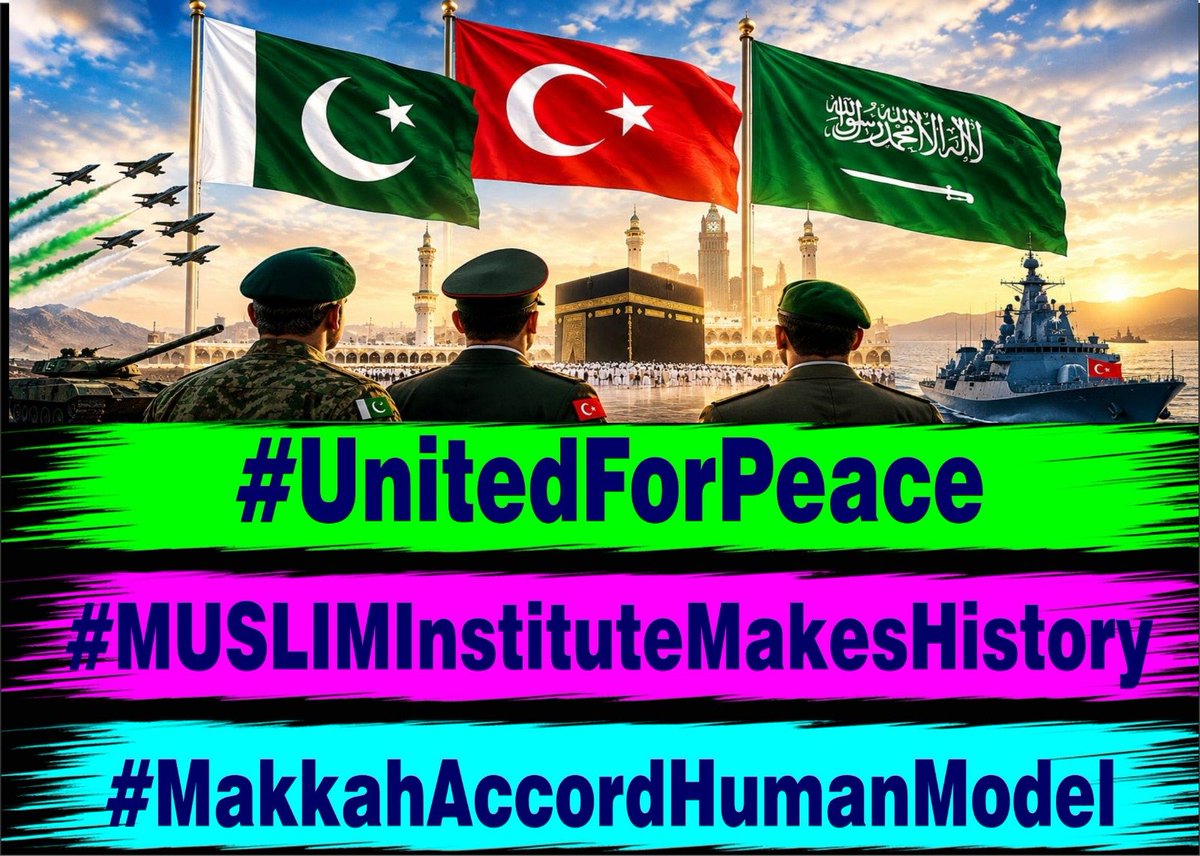 Inaam422's tweet photo. Unity.... 
#UnitedForPeace
#MUSLIMInstituteMakesHistory
#MakkahAccordHumanModel https://t.co/ddClqC4G2r