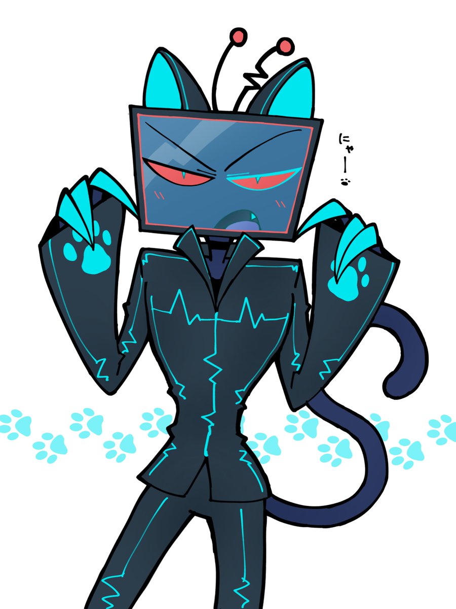 GEKKA_FURRY's tweet photo. にゃー🐾 #HazbinHotelVox https://t.co/6zB1C8oV2m