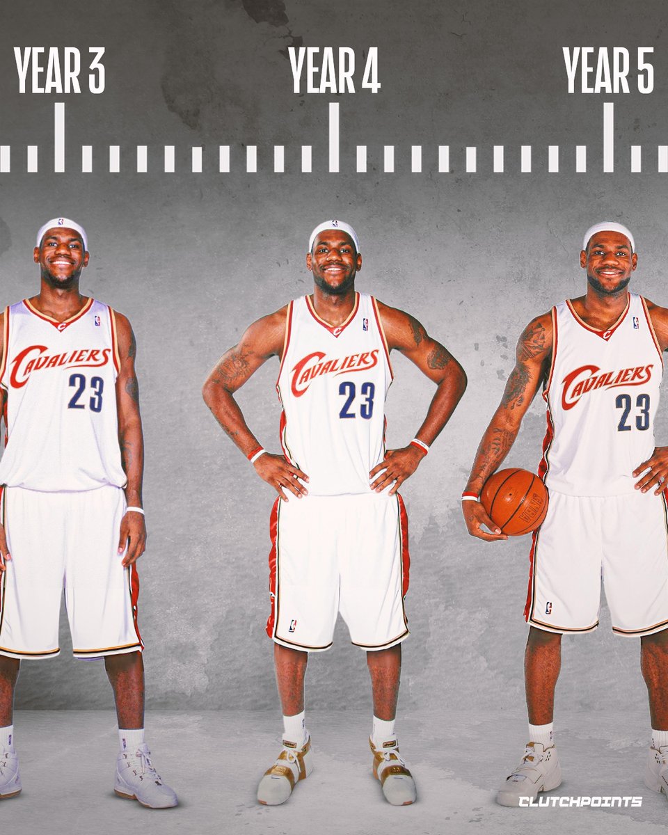 ClutchPoints's tweet photo. LeBron James begins his NBA-record 24th season tonight 👑

He could've easily retired with the Lakers or make one last reunion with the Cavs.

But a player as good as he is knows how to write a story no one sees coming.

Most players his age are retired.

James is thinking of how he can get another ring.