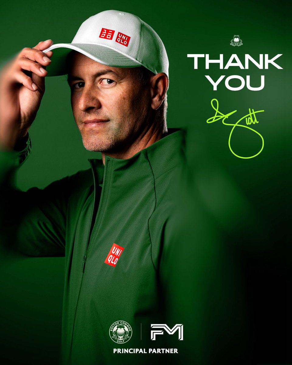 commongolf's tweet photo. A part of our foundation, always. 

Thank you, Adam! https://t.co/wLj5XmkFgu