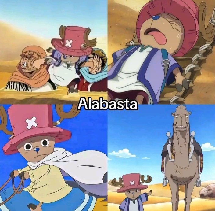 HanimeHQ's tweet photo. Dr. Chopper in Alabasta.. 🥰 https://t.co/ncgisSNYdP