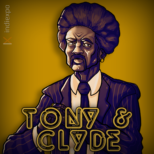 indiexpo_net's tweet photo. People sometimes ask me who Tony and Clyde are. And I tell them: You see, we all like a bit of the good life. Some the big piles of money, the glamour of being reverenced in the streets. Others are addicted to the adrenaline rush of an ongoing heist.Tony and Clyde want the whole package!