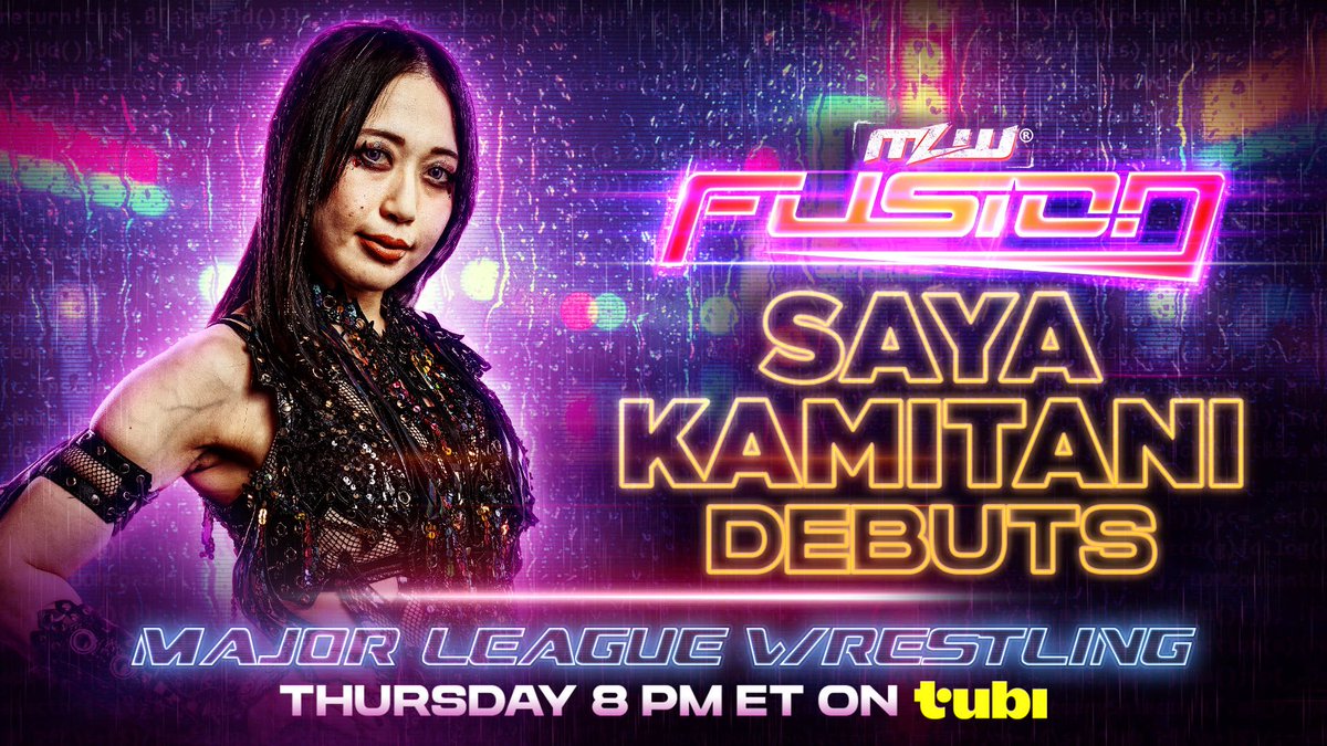MLW's tweet photo. With Rina accompanying her, Kamitani arrives carrying H.A.T.E.’s ruthless ambition into Philadelphia.

Read more: https://t.co/KyL33oCXyQ https://t.co/aZeq7LuAuE