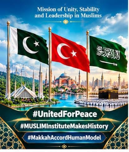 Rasheedx8c's tweet photo. MUSLIM Institute organised the formation of the Pakistan–Saudi–Türkiye human model in the city of Jhang.
ـــــــــــــــــــــــــ

#UnitedForPeace

#MUSLIMInstituteMakesHistory

#MakkahAccordHumanModel https://t.co/PKicXro1bw