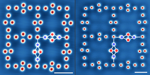 PhysicsMagazine's tweet photo. Electrons in flat bands can theoretically manifest exotic, many-electron states. Now, with an artificial lattice of iron atoms on a substrate of silver, researchers provide a new way to realize these bands and make their physics more accessible. 

More: https://t.co/iFBeyTUB0d https://t.co/RN5ZI3YgOb