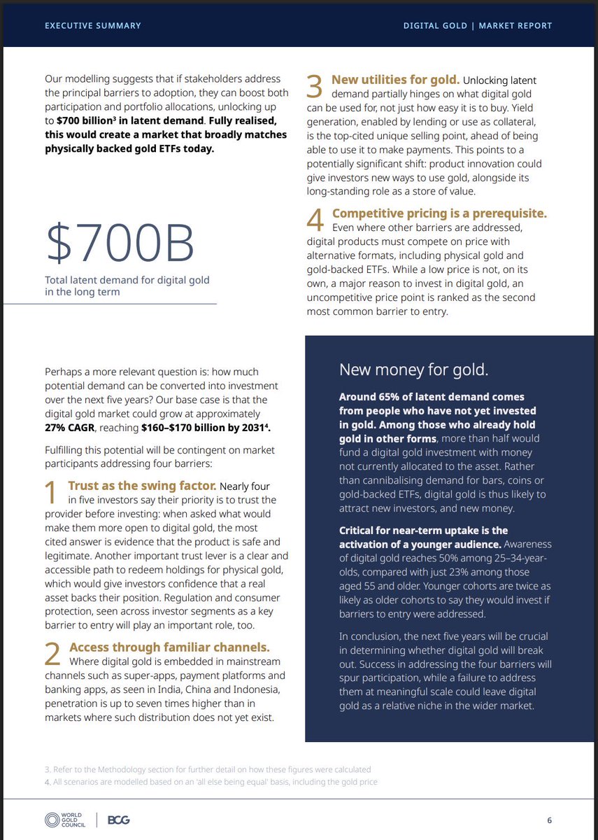 pumpius's tweet photo. 🚨 $700 BILLION GOLD BOMBSHELL! THE WORLD IS FINALLY CATCHING UP TO WHAT’S ALREADY HAPPENING ON $XRP! 👀

The World Gold Council, alongside Boston Consulting Group, has identified up to $700 BILLION in potential demand for digital gold, including tokenized assets.

Now here’s what most people are completely missing.

🔥 $XAUa TOKENIZED GOLD IS ALREADY LIVE ON THE XRP LEDGER!

LIVE. RIGHT NOW.

Tokenized gold is already accessible through Xaman Swap, Trensik, and XRPL trading infrastructure.

And remember, gold is just ONE asset class.