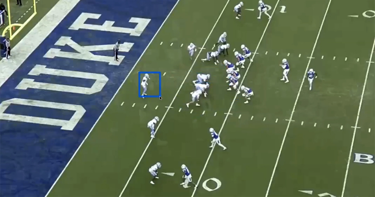 InsideCarolina's tweet photo. NEW: Greg Smith's stellar performance was a big reason for UNC's win at Duke.

Today's Film Room takes a closer look at four key plays made by Smith.

https://t.co/EXY66AlF3n https://t.co/lZfrHPARPz