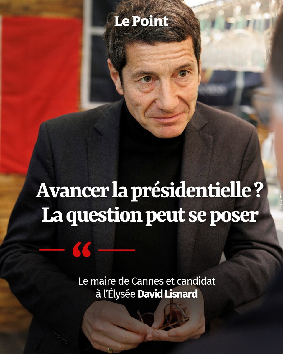 LePoint's tweet photo. Le maire de Cannes et candidat à l’Élysée David Lisnard dénonce la faillite sécuritaire de l’État, juge Emmanuel Macron complètement « dépassé » et appelle à un vrai sursaut civique.

Par @NathalieSchuck
➡️ https://t.co/kokRmsLsj8 https://t.co/i9SBujl9Ci