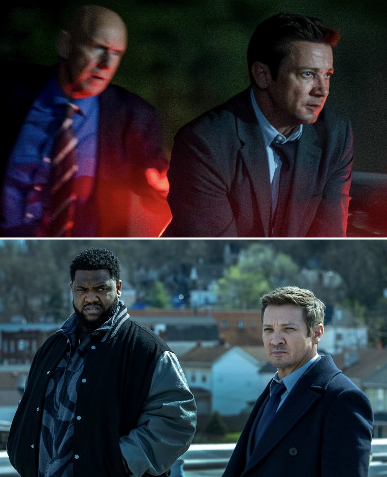 Variety's tweet photo. FIRST LOOK: Jeremy Renner returns in "Mayor of Kingstown" Season 5.

The final season of the Paramount+ crime series premieres Friday, January 15.

https://t.co/O42XTkdU6P https://t.co/E1sUHMA1EV