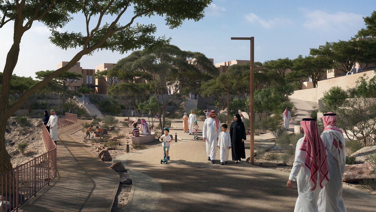 SaudiProject's tweet photo. التصورات العمرانية لمخططات #التوازن_العقاري في #الرياض، تُظهر تخطيطًا لأحياء سكنية متكاملة تُراعي حركة المشاة والمساحات العامة، مع تجهيز شبكات البنية التحتية والخدمات قبل بدء البناء، للحد من الحفريات المتكررة مستقبلًا والمحافظة على جودة الطرق والبيئة https://t.co/0Y5aDCuWCG