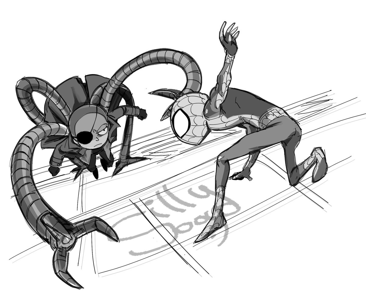 sillysoappp's tweet photo. Doc ock #evilmorty

 #marvel #rickandmorty #digitalart https://t.co/dIhsvhrKn5