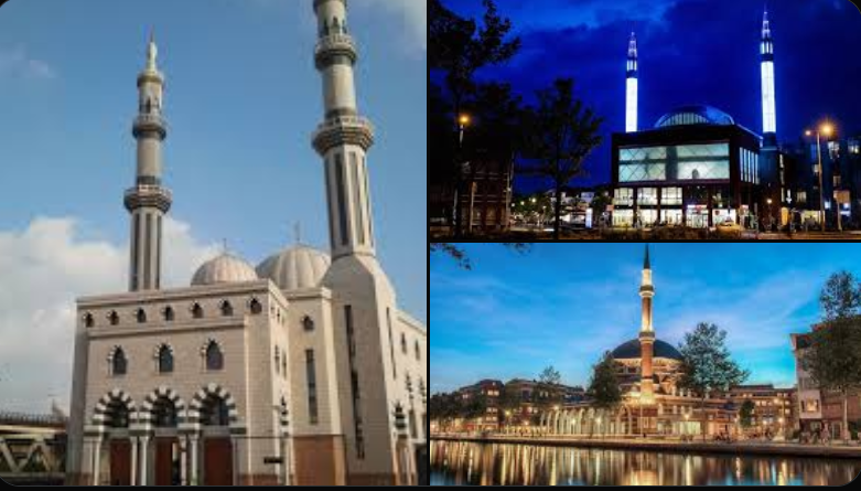 VBraeckenssieck's tweet photo. Als men zulke zeer onbescheiden en met buitenlands oliegeld betaalde opdringerige luidruchtige tempels, op zulke prominente plaatsen laat bouwen, indien vrouwen een hoofddoek dragen en zelfs hun kinderen daartoe verplichten, is men niet gekomen om te integreren, maar om te overheersen. Daarom moet deze moordzuchtige ideologie in deze vorm uit onze Westerse samenleving verdwijnen, zoals al twee keer gebeurde.
