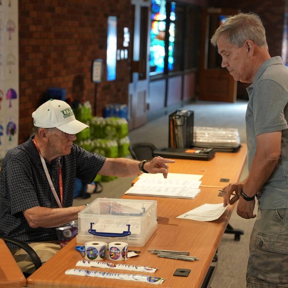 IowaSOS's tweet photo. Today is Election Hero Day, and we’re recognizing the Iowans who help make our elections work: our poll workers.

They’re community members who give their time to help voters and keep things running smoothly on Election Day. Iowa’s elections wouldn’t be the same without them. https://t.co/2uraE5kh6A