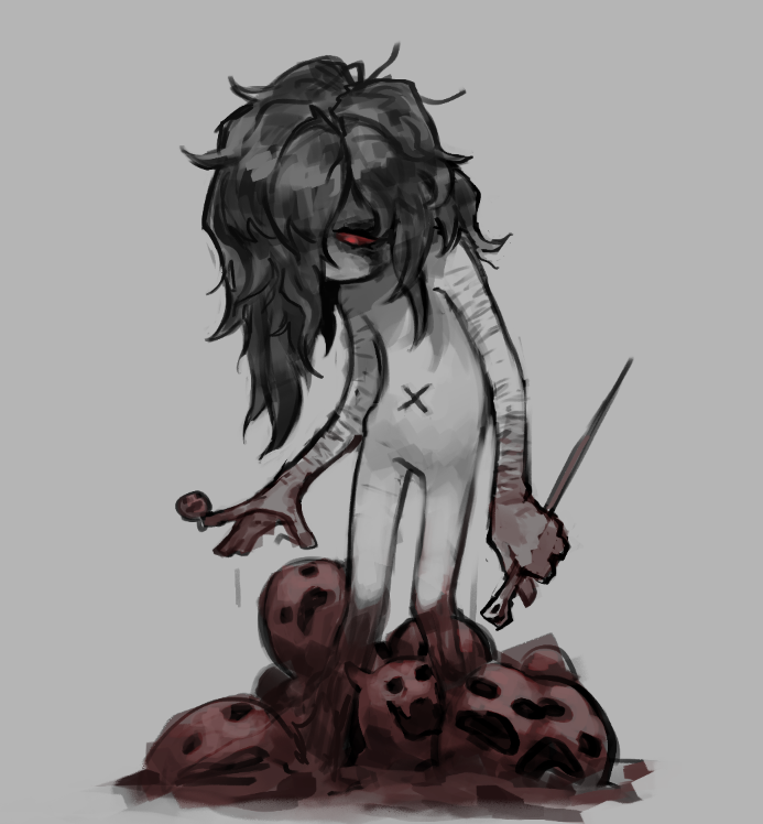 SHL_ShalopaiNEO's tweet photo. Tainted Eve sketch https://t.co/yKN2CjyDSv
