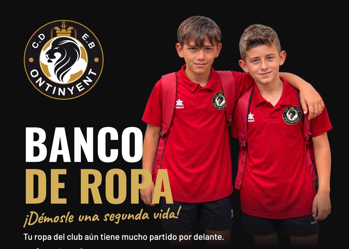 ValenciaBasecom's tweet photo. El CDEB Ontinyent pone en marcha un Banco de Ropa
https://t.co/MbzVnyJ3Jr https://t.co/kKuXqC04cm