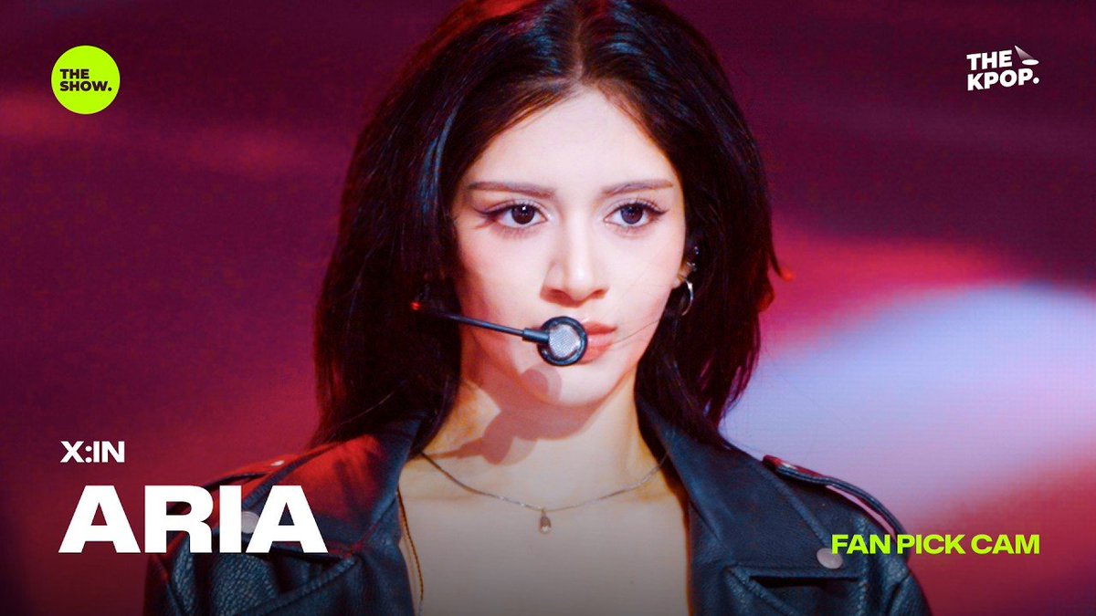 X_in_official's tweet photo. [🎥] [FAN PICK CAM 4KJ X:IN - ARIA 'ZZIRIT (Feat. Luisa Sonza)' [엑신-아리아] [THE SHOW] 261020 방송

🔗 https://t.co/EqXlpZzEE4

#XIN #엑신
#ARIA #아리아
#ChainReaction #ZZIRIT https://t.co/Zh6OUFJZjb