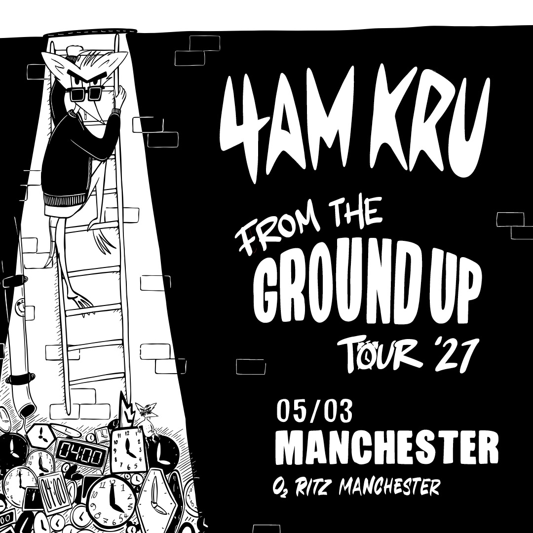O2RitzManc's tweet photo. NEW:  Jungle &amp; Drum &amp; Bass duo 4AMKRU is headed to #O2RitzManchester Fri 5 Mar! 

Priority members get first access to tickets from 10am Wed 28 Oct via: https://t.co/WoXRjmk6nS https://t.co/h7h2yZP2x5
