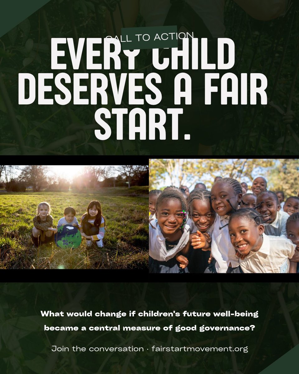FairStartOrg's tweet photo. Climate change is also a children’s rights issue. It can threaten children’s health, education, food and access to clean water.

A fair future must protect children before harm becomes lasting.

UNICEF: https://t.co/Sg9UqLKTnU

Fair Start Movement: https://t.co/56JySfTAvs https://t.co/4SoTa2WWOw
