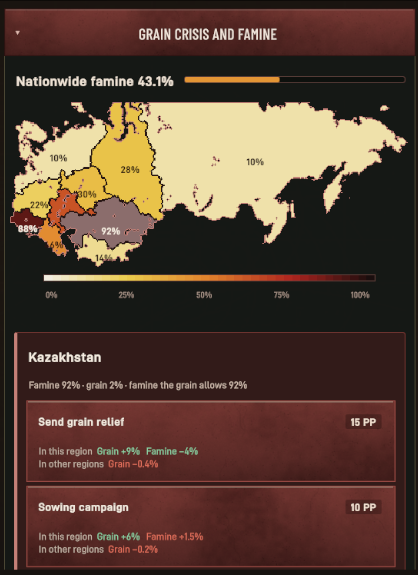 ULUSGAME's tweet photo. In 1933, Stalin consolidated his grip on the Soviet Union, sidelining rivals such as Trotsky, influential among the old Bolsheviks and formerly powerful in the Red Army; Bukharin, associated with the party's moderate wing. Meanwhile, forced collectivization, catastrophic grain shortages, and mass famine devastated millions, as political repression intensified and Stalin's centralized authority grew increasingly absolute.