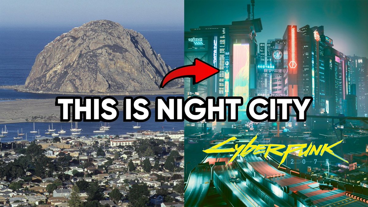 KitandKrysta's tweet photo. Did you know that Night City from Cyberpunk 2077 is based on a real-world beach town in California? We traveled there to map out every iconic location in the game, from Downtown to Dogtown! 

https://t.co/KPsDuyfS6B https://t.co/6pN8oPtzz1
