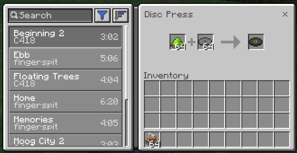 SmokeyStack_'s tweet photo. The Disc Press and its UI https://t.co/A58YhaR4gA