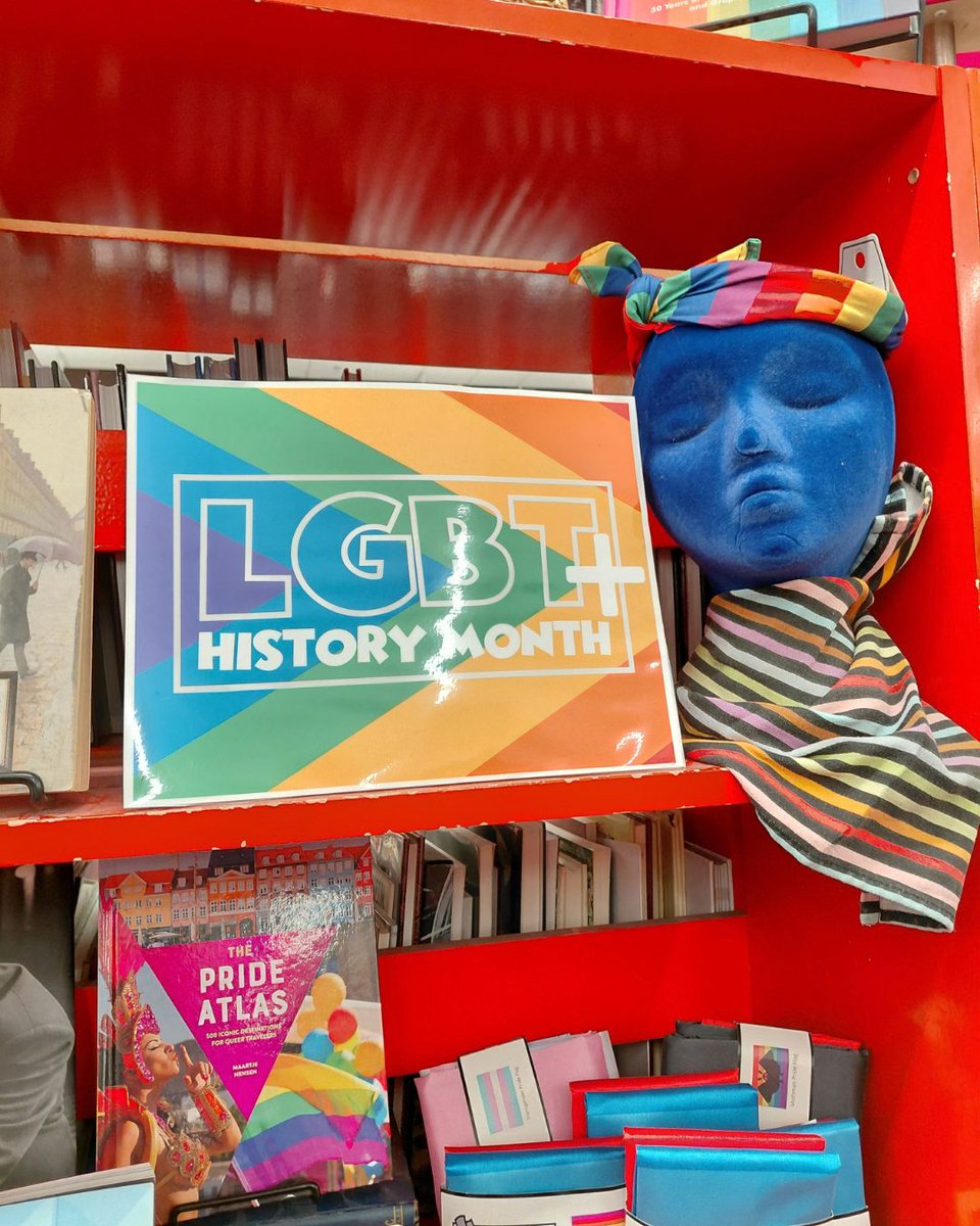 bookmans's tweet photo. Representation matters, on our shelves and beyond. 🏳️‍🌈

This month, we're celebrating the voices, stories, and history that make our community stronger. Happy LGBTQ History Month. 🌈

#BookmansFinds #LGBTQHistoryMonth https://t.co/Xi7156dMDx