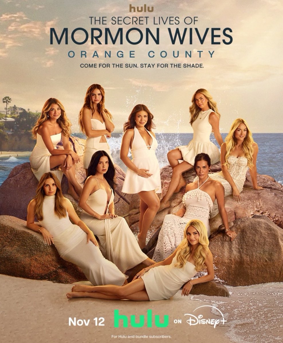 JaysRealityBlog's tweet photo. Here is the trailer &amp; cast photo for #TheSecretLivesOfMormonWivesOC Season 1!

All 8 episodes drop Nov 12th on Hulu. 📺

#SecretLivesOfMormonWives https://t.co/u1IxN2olPu