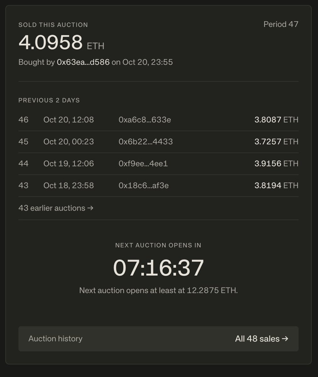 0xbeans's tweet photo. not an nft project but the current clearing auction prices would put charters in top 5 nft collections by floor price

gud tek https://t.co/fWRs96bxok