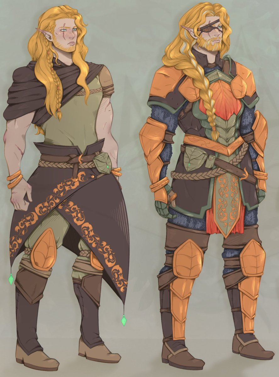 studios_momo's tweet photo. ⋆˙ᝰ「 OC / D&amp;D ART 」

I finally finished it! it only took like 2 months due to work pressure, but his updated look is finally done. it came out so nice ♡

#art | #oc | #dnd | #pirphal https://t.co/szqgYPLuJj