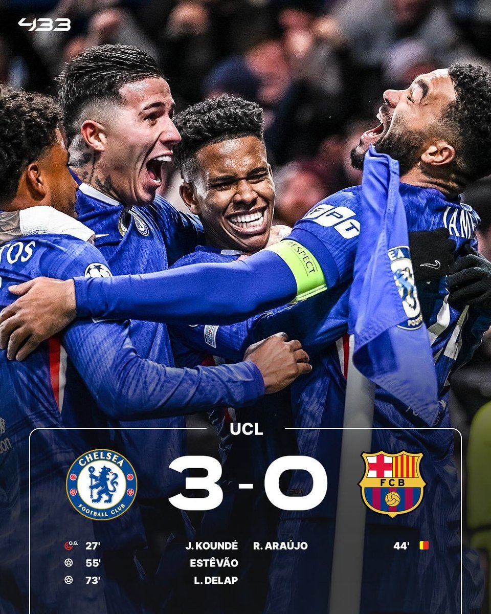 CFC_Dubois's tweet photo. PSG this Barcelona that. 

We showed both of them levels https://t.co/98vqzb6sIW