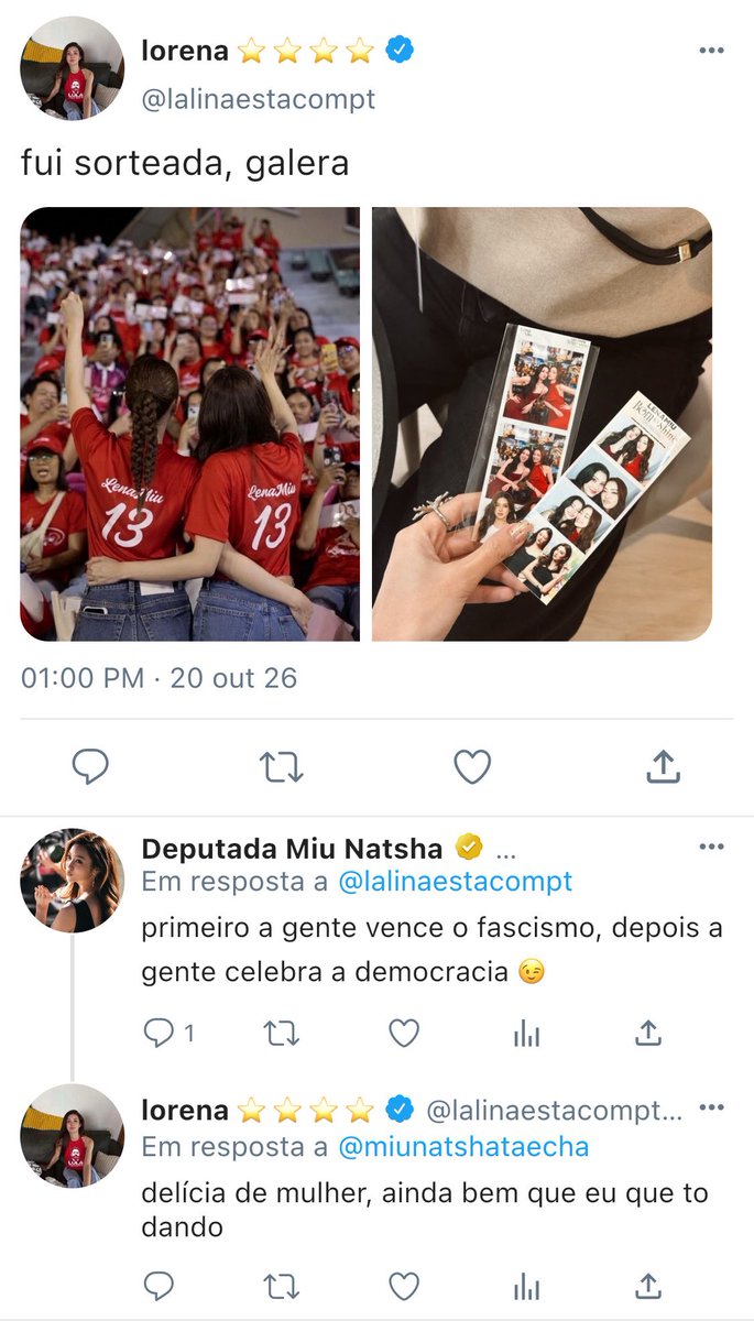vulpesmolt's tweet photo. POR OBSÉQUIO, DEPUTADA…

a #lenamiu one tweet au… https://t.co/KS6tijLOay