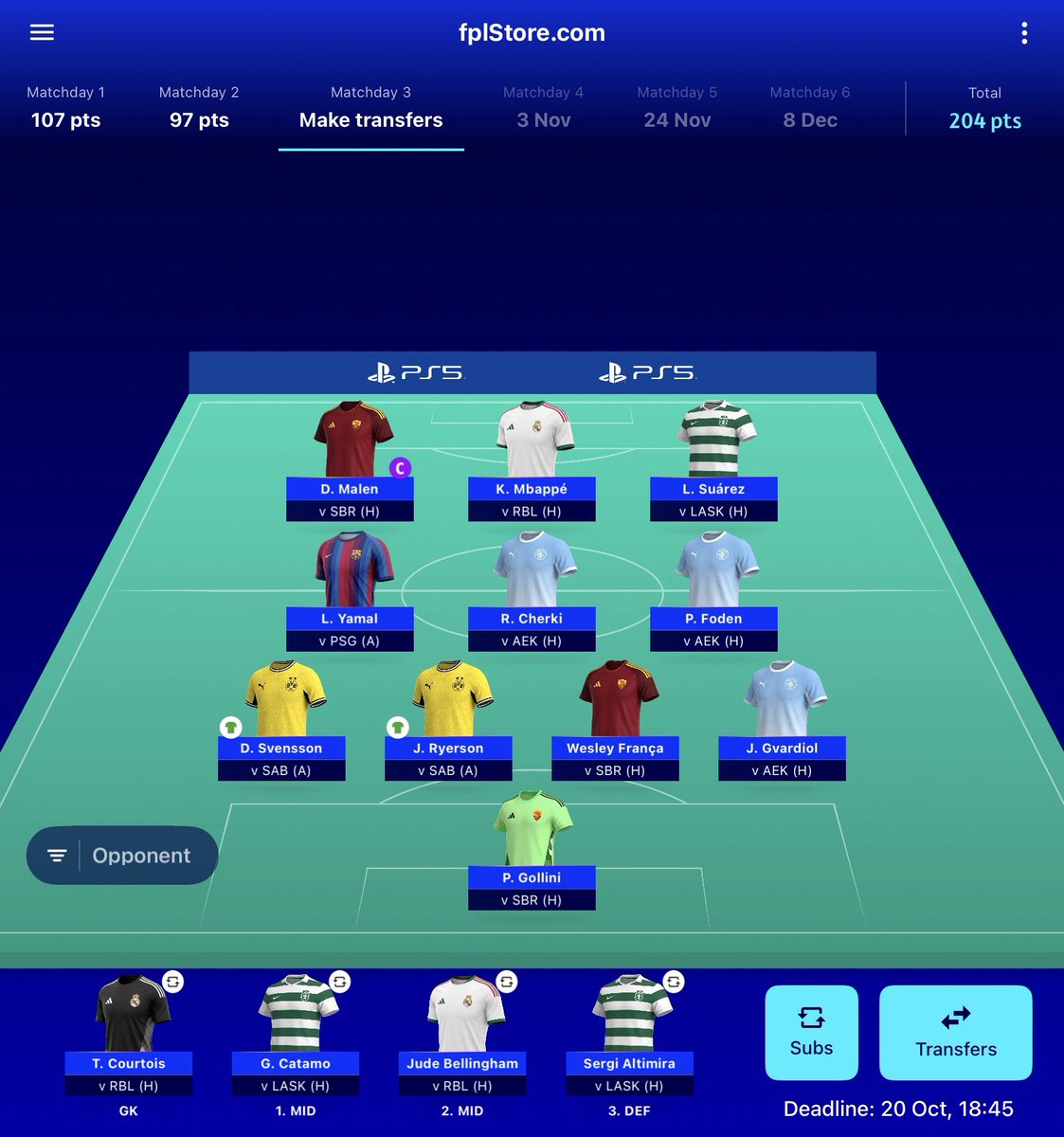fplStore_'s tweet photo. Limitless locked in 🔒 

Good luck #UCLFantasy managers! https://t.co/hB3pyUqsIZ