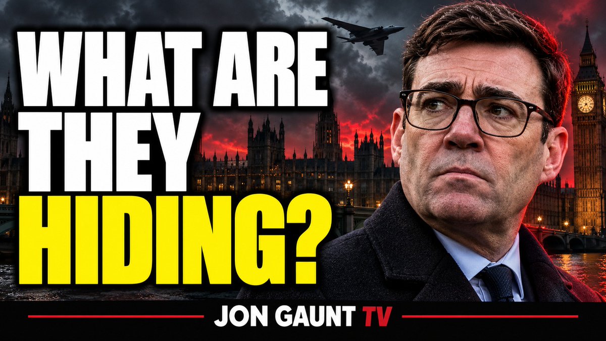 jongaunt's tweet photo. Burnham—stop playing Esther Rantzen meets Martin Lewis. We need a bloody LEADER, not another consumer champion. Stop the boats. Secure our borders. Protect the public. Join me LIVE at 6PM on Jon Gaunt TV. https://t.co/F31sTz9UUz