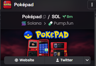 Pokepad_sol's tweet photo. Dex has been paid

Cards are being distributed to holders that launch you can check everything on the website

https://t.co/ZGuCLyK1fl https://t.co/SmT2HXyIRn