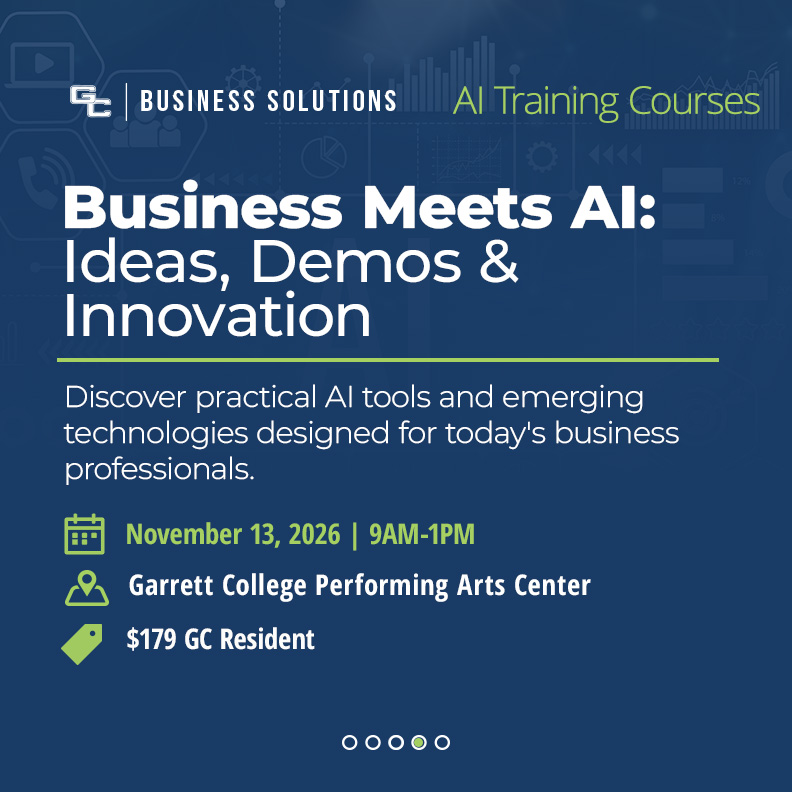 GC_CEWD's tweet photo. 💻 Put AI to work for your business! Explore tools to save time &amp; boost efficiency. Nov. 13, 9am–1pm. Register: https://t.co/2cKI3VuyEB https://t.co/IvupjQY2N0