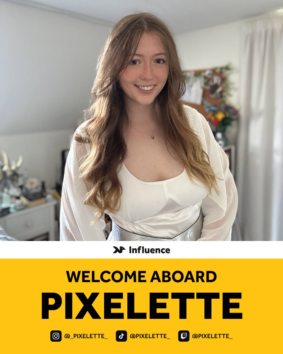XpInfluence's tweet photo. From a galaxy far far away... @Pixelette22 is joining us!

Pixelette enjoys making short form content about gaming, cosplay, Star Wars, etc. If it's nerdy, she knows it. You can also catch her streaming on Twitch!

We are excited to have you on the team 💫 

#creatorannouncement #contentcreator #streamer #starwars #cosplay