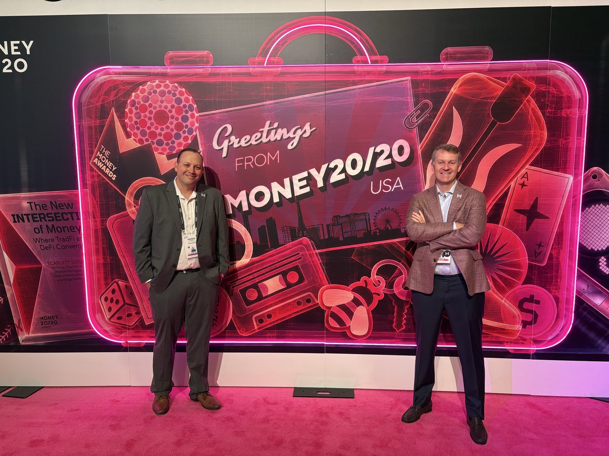 GregoryLBell's tweet photo. Great energy and engagement from Fintechs and Banks at @money2020! https://t.co/z2bjZJMrS4