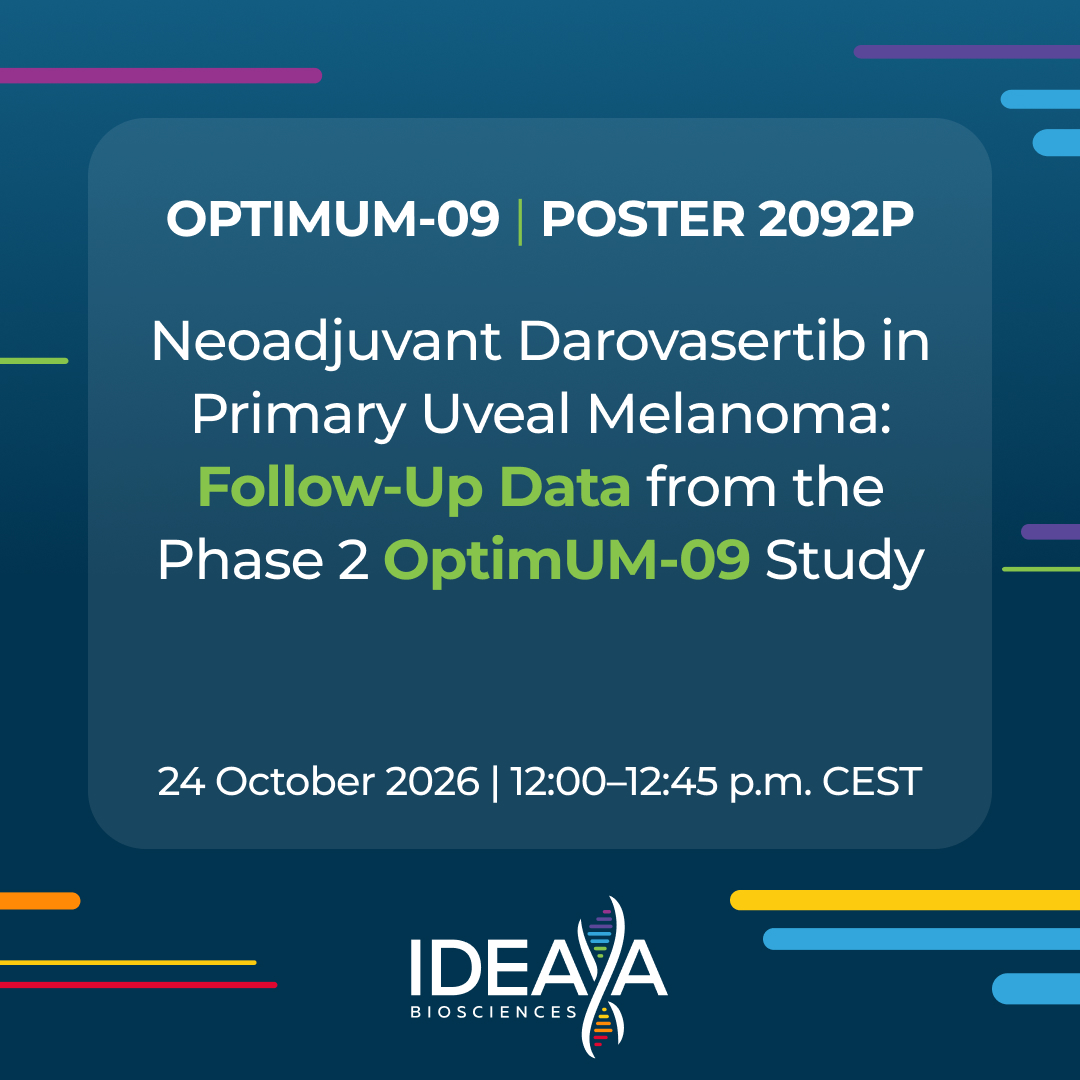 IDEAYA_Bio ESMO 2026 slide: OPTIMUM-01 | POSTER 2086P (3 of 4)