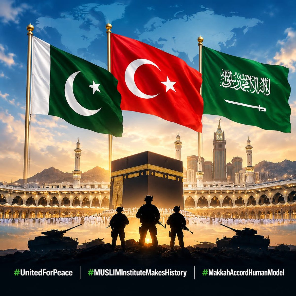 Rasheedx8c's tweet photo. امن کی خواہش کو کمزوری نہ سمجھا جائے اور اگر تینوں ممالک میں سے کسی کے خلاف بھی جارحیت ہوئی تو تینوں ملک ملکر جارحیت روکنے کیلئے پرعزم ہیں۔
٫٫٫٫٫٫٫٫٫٫٫٫٫٫٫٫٫٫٫٫٫٫٫٫٫٫٫٫٫٫٫٫٫٫٫

#UnitedForPeace

#MUSLIMInstituteMakesHistory

#MakkahAccordHumanModel https://t.co/iBCyp2hmhC