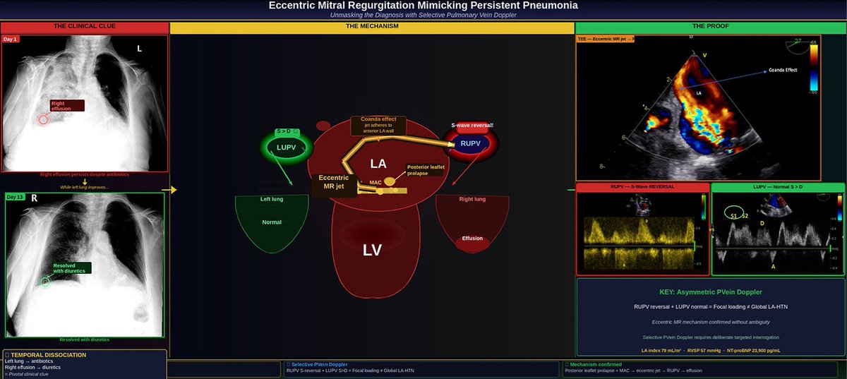 VLSorrellImages's tweet photo. #JADEL

CASE reports and CASE series are being published #fastNfurious: here's a few of the most recent:

Eccentric Mitral Regurgitation Mimicking Persistent Pneumonia: Unmasking the Diagnosis with Selective Pulmonary Vein Doppler

https://t.co/yoUPOcSfo4
@ASE360 @CASEfromASE https://t.co/lEUpnK3fW1