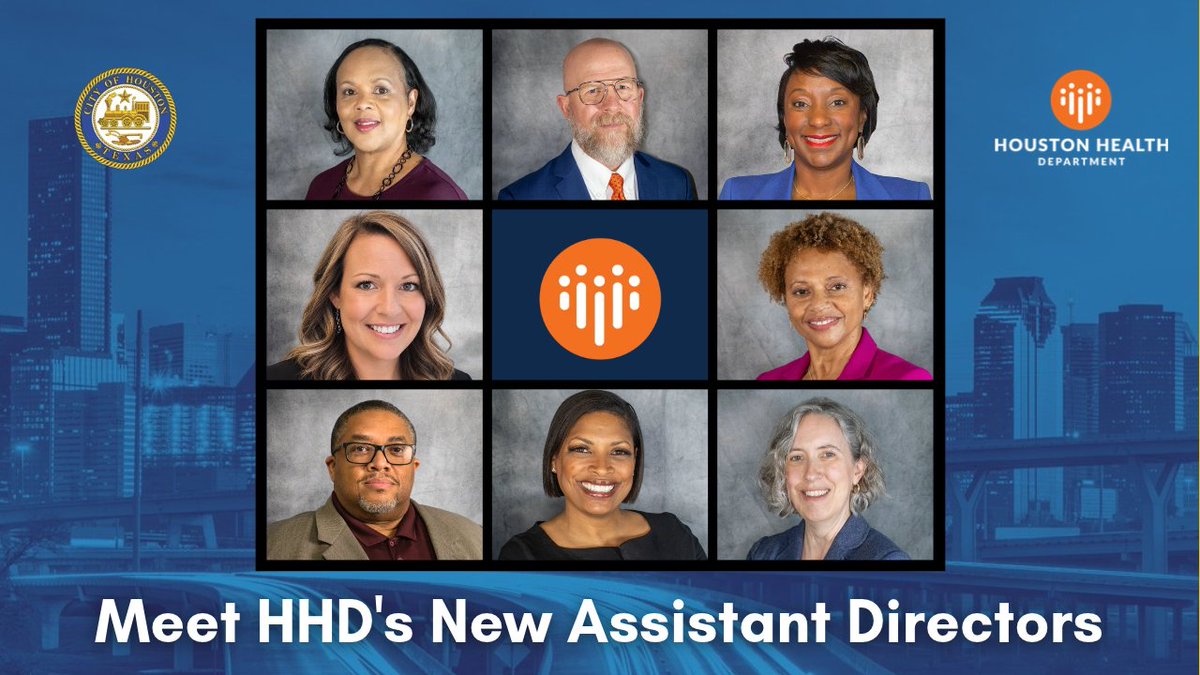 HoustonHealth's tweet photo. Introducing HHD's new Assistant Directors!

To read more about them, click the link in our bio or visit https://t.co/Pr11Gczs5D

#HoustonHealth #HealthMatters https://t.co/1LbTUA1Qt5