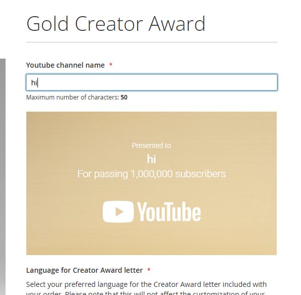 cupTWOst's tweet photo. when i hit 1 mil on youtube i learned that you can really just put anything on the play button plaque https://t.co/myriVEl9q0
