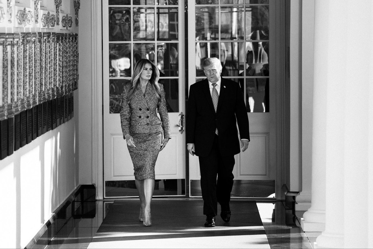 FirstLadyOffice's tweet photo. First Lady Melania Trump advanced a landmark program to improve women’s health through a new executive order that strengthens research, prevention, diagnosis, treatment, and care for girls and women throughout every stage of life.

The Executive Order establishes a @WhiteHouse Women’s Health Task Force and establishes a new Women’s Health Division within the National Institutes of Health to accelerate scientific discoveries to improve women’s health outcomes.