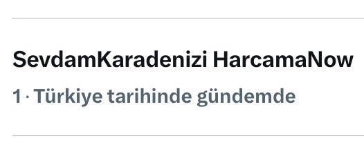 LeyamkrsnBie's tweet photo. lütfen duyun sesimizi

SevdamKaradenizi HarcamaNow https://t.co/V21AGEImuC