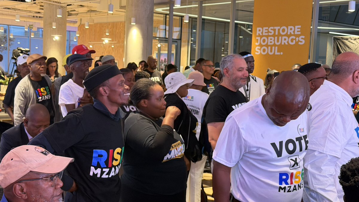 Rise_Mzansi's tweet photo. A full house at RISE Mzansi’s Governance Plan Launch reflects the appetite for change and the call for capable leadership. On 4 November, make your mark for a new direction.
#RISEPlan #RISELGEPlan https://t.co/TgEmoKVT6H