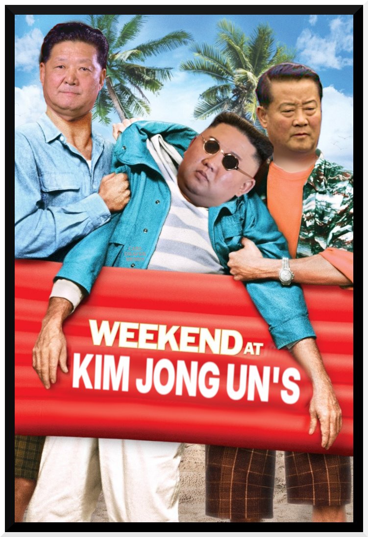 explodingwalrus's tweet photo. #kimjongun #weekendatbernies https://t.co/XGyorQdkht
